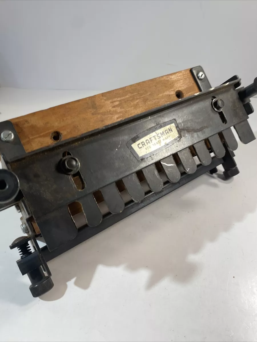 Craftsman dovetail sale jig