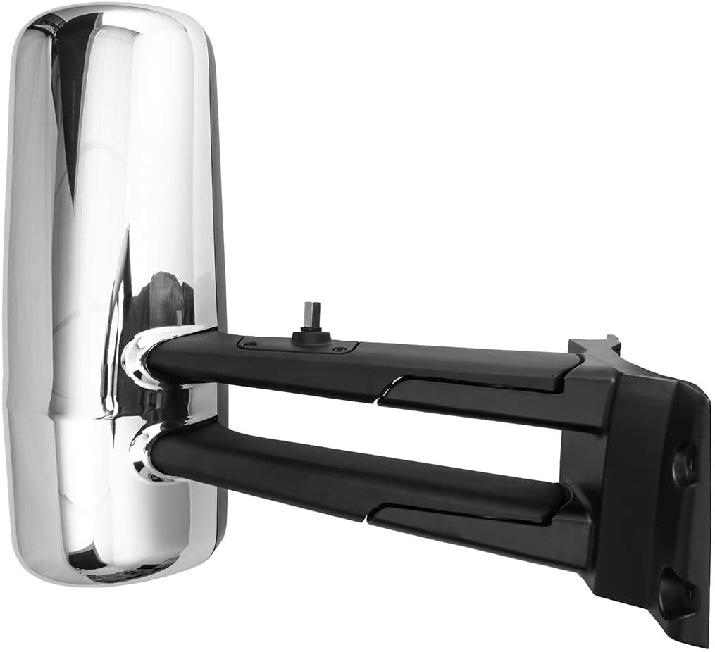 KENWORTH T680 Door Mirror Assembly Right Passenger Side, Chrome 
