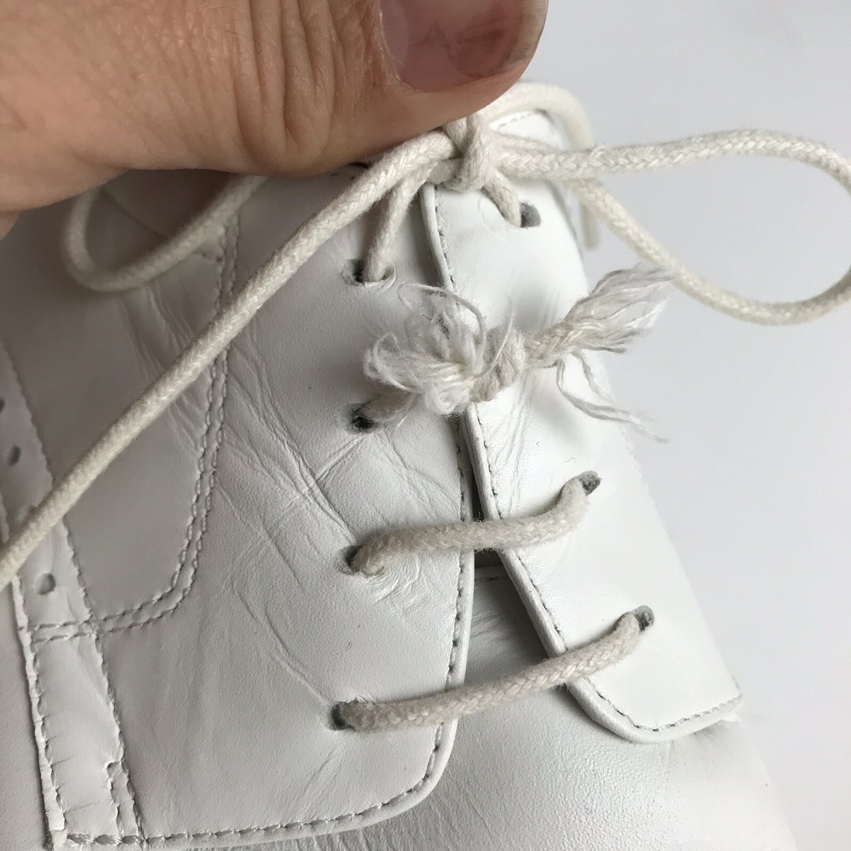 Propet White Leather Men\'s Cap-Toe Derby Oxfords…Executive Walker Propet Men main image 2