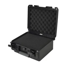 14in Hard Shell Case For Guns Cameras Drones with Pelican 1400 Style Pluck Foam