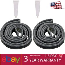 2X DC97-14849E Dryer Drum Seal Gasket Felt DC97-07618A w/ Hi-temp Adhesive US