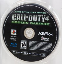 Call of Duty 4 Modern Warfare Game Of The Year Edition (PS3) DISC ONLY 2007