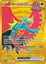 Carte Pokémon Rugit-Lune ex 262/182 EV04 Faille Paradoxe Gold FR