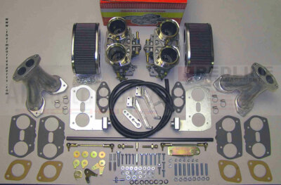Weber Carburetor Kit VW Bug & Type 1 Dual 44 IDF - Redline Kit w