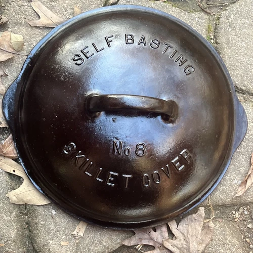 Wagner Cast Iron Skillet Lid  No 8 Smokeymtnpans