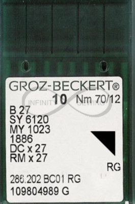 Siruba 700 Series Overlocknadeln Groz Beckert DCx27 B27 (Normal Point)