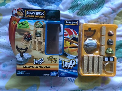 Angry Birds Star Wars Jenga Tatooine Battle Spiel NEU - Rovio, Hasbro gebraucht