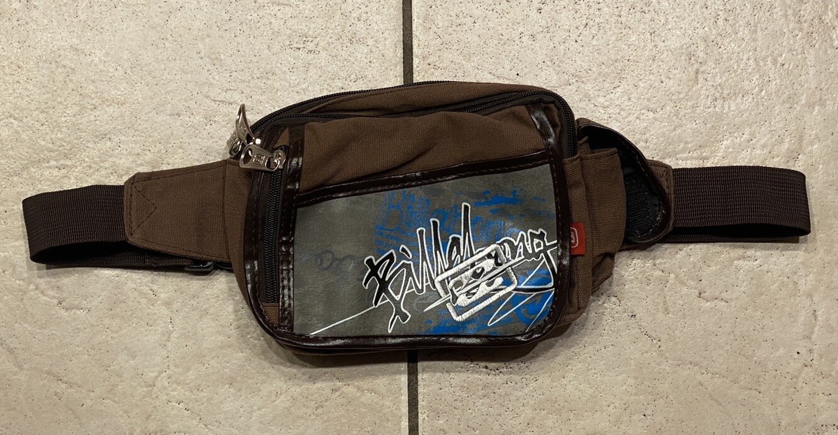 Billabong Embroidered Y2K Fanny Pack Bag 2000s Flip Phone