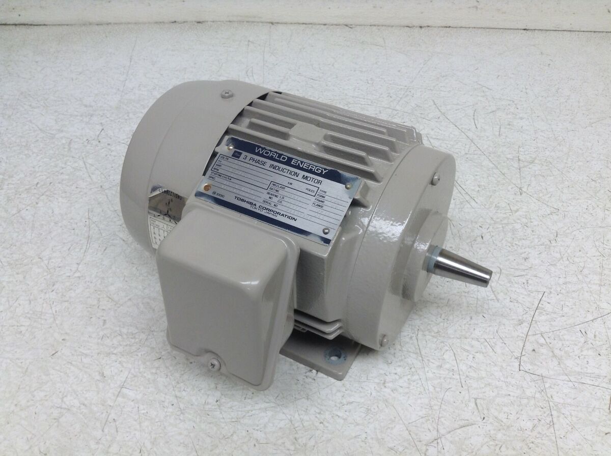 Toshiba IK FBK8 Frame 80 0.3 kW 230/460 VAC 840 RPM Wold Toshiba IK FBK8 Frame 80 0.3 kW 230/460 VAC 840 RPM Wold