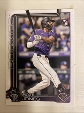 2025 Topps Series 1 Greg Jones RC #36 Rockies Rookie MLB