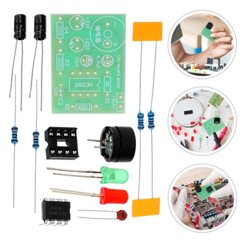 2 PCS Electronic Kit Production Training 555 Multivibrator Suite - Picture 5 of 11