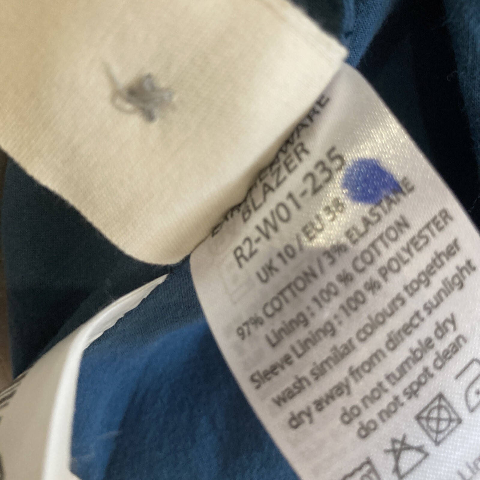 Seasalt Indigo Stripe "Earthenware" Jacket, Size 10 UK, BNWT 8