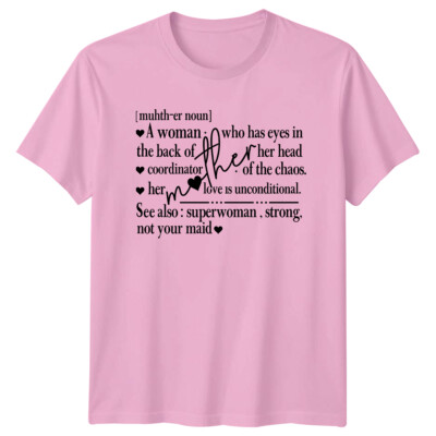 Mutter Substantiv Definition Grafik T-Shirt zum Muttertag