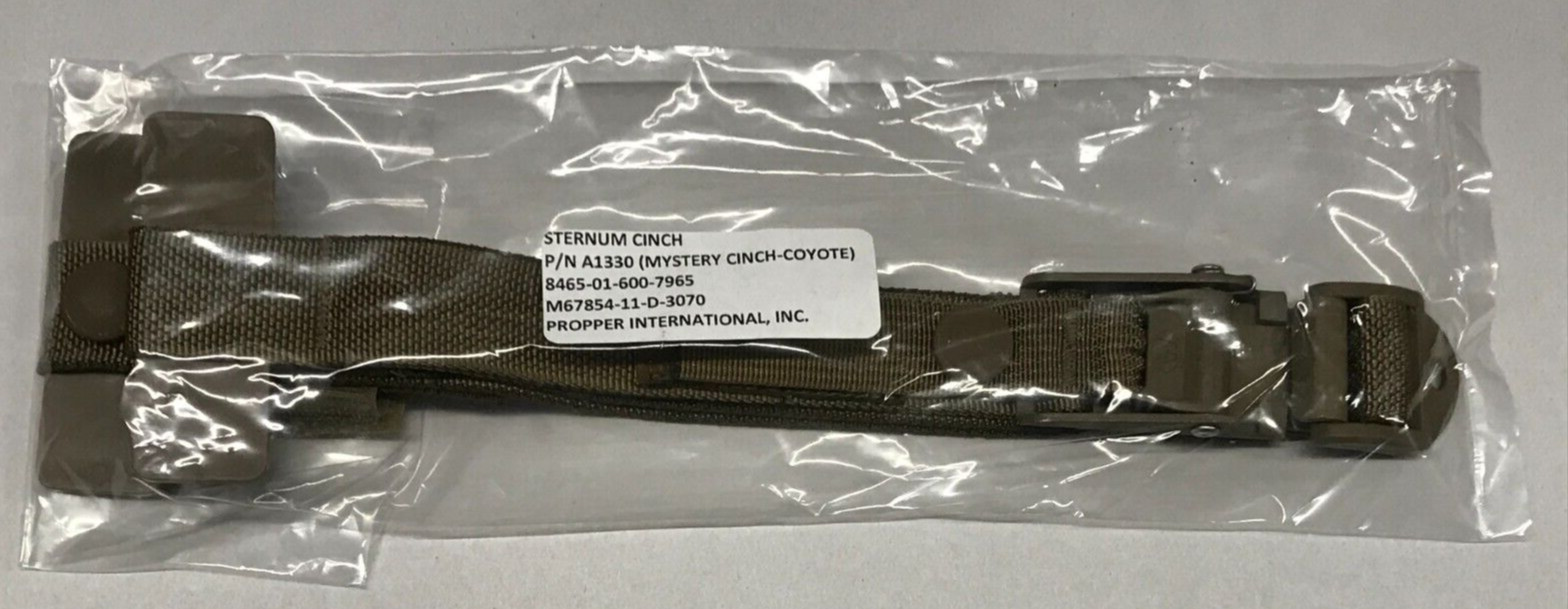 Mystery Ranch Coyote Brown Mystery Cinch Sternum Cinch USMC FILBE NOS