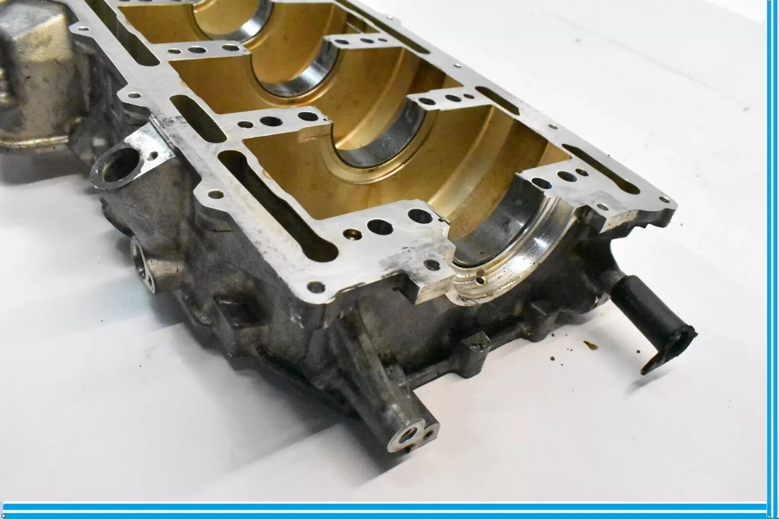14-20 Maserati Quattroporte 3.8L Engine Cylinder Lower Crankcase 205759 OEM