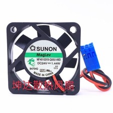 1 pcs SUNON Fan MF40102VX-Q00U-A9D  DC24V 4CM 4010 1.44W inverter cooling fan