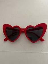 Wedding Retro Heart Red Sunglasses Guests Bachelorette Bridal Party Favor