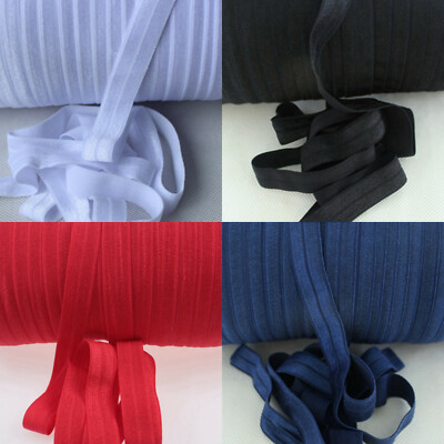 Umklappbares elastisches 100 Yards 91 Meter volle Rolle 15 mm 5/8 Zoll FOE Baby Stirnband Tutu