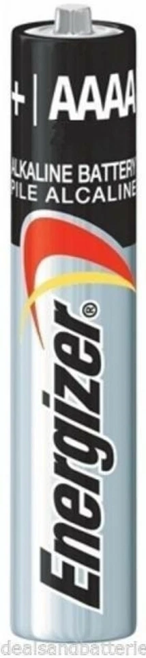 Batería alcalina 4 Energizer AAAA E96 1,5 V reemplaza E96, LR8D425, MN2500, a granel Foto 3 de 4