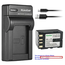 Kastar Battery Slim USB Charger for BN-V416 & JVC GR-DVL805 GR-DVL810 GR-DVL815
