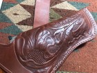 FITS S&W M 686 586 66 19 Colt Python 4" Two Position Holster Cross Draw Floral — photo 4