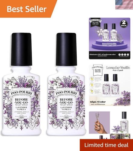 Poo Pourri Before You Go Toilet Spray - Lavender Vanilla - Shop Air