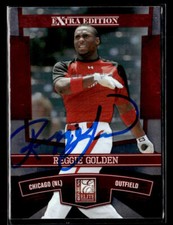 Reggie Golden signed auto 2010 Donruss Elite Extra Edition #22 card