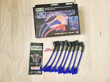 Taylor 76645 Blue Spiro-pro 8mm Spark Plug Wires 1997-up Gm Ls Car Headers 135