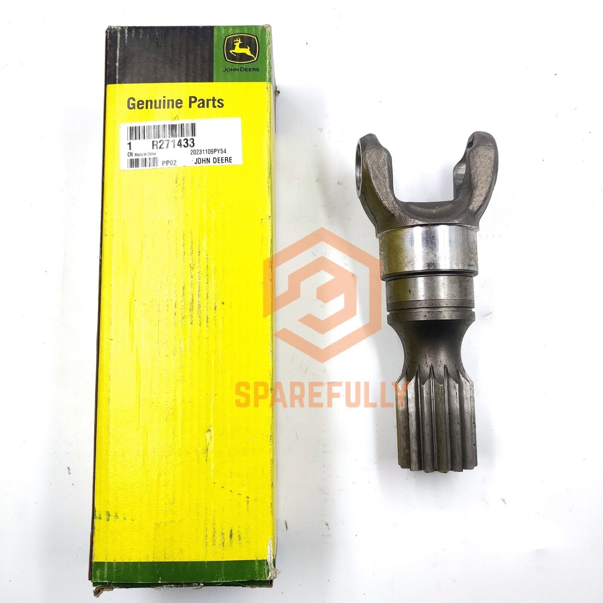 John Deere Genuine Universal Joint Yoke R271433 | eBay