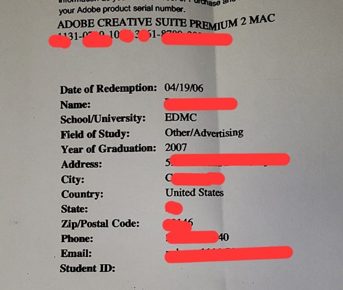 Adobe Creative Suite 2 Premium (Mac) Studentenlizenz & Seriennummer, gebraucht - Bild 6 von 6