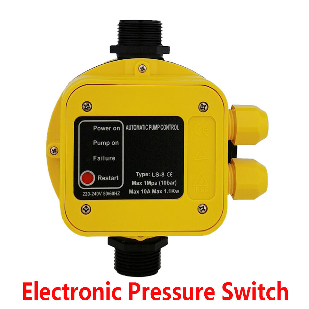 Automatic Water Pump Pressure Controller with Electronic Pressure Switch
