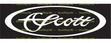 Scott Fly Fishing Rods - Outdoor Sports - Vinyl Die-Cut Peel N' Stick Decal