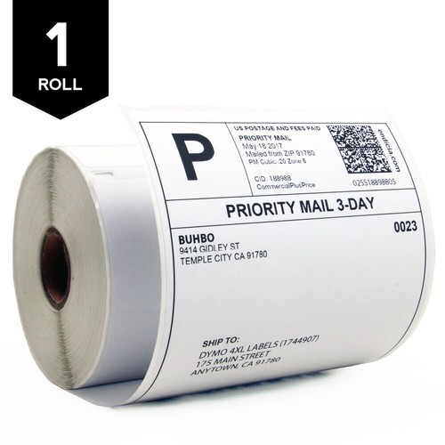 DYMO 4XL Thermal Shipping Labels 4x6 Jumbo Roll 1744907 - Picture 6 of 6