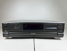 Technics SL-PD888 5 Disc Carousel CD Changer-No Remote-1998-Tested/Working