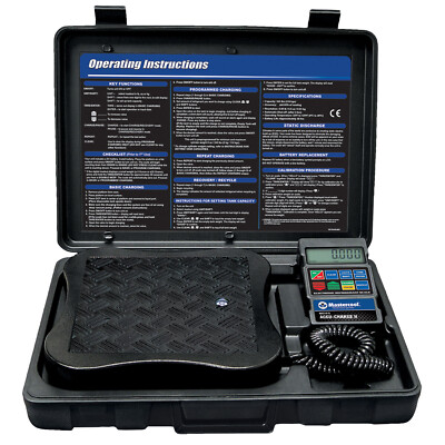 98210-BL. ACCU-CHARGE II ELECTRONIC REFRIGERANT SCALE   MASTERCOOL