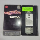 VHS Tattoo 1980 CBS Bruce Dern Movie Video NTSC