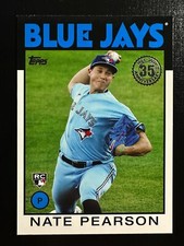 2021 Topps Nate Pearson 1986 Topps 35th Anniversary #86B-69 ~ $.99 Ship!