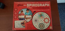 Spirograph Kenner 401 Drawing Set Vintage 1967 Red Tray Incomplete AS IS