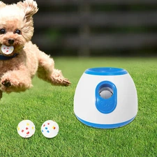 Interactive Dog Ball Thrower Automatic Dog Ball Launcher For Backyards Pet Rooms