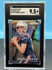 2024 Panini Prizm Flashback Rookie Drake Maye #10 Silver (RC) Rookie SGC 9.5