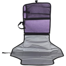 BODHI Baby Portable Diaper Changing Kit   Water-Resistant Travel Bag, Purple