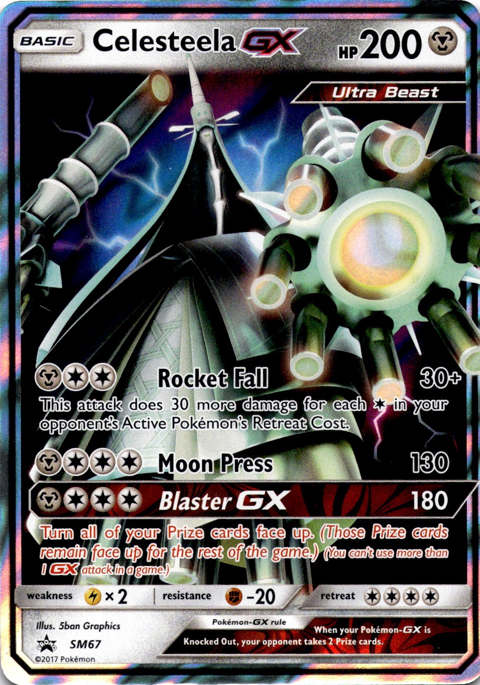 Celesteela GX Promo SM Promos SM67 NM