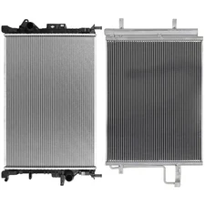 Aluminum Radiator & AC Condenser Cooling Kit For 2013-2016 Ford Escape