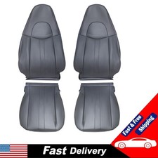 4pcs Front Driver Passenger Seat Cover Fit Chevy Express1500 2500 Van 2003-14 4pcs Front Driver Passenger Seat Cover Fit Chevy Express1500 2500 Van 2003-14
