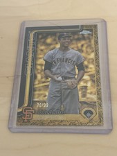 Topps Gilded Collection Orlando Cepeda Giants Serial Numbered /99 #163