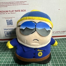 South Park Cartman Police Officer Plush 1998 Limited Edition 6”