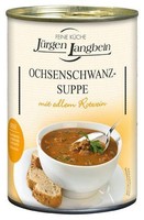 JüRgen Langbein Ochsenschwanz-Suppe, Mit Rindfleisch Und Rotwein, Tafelfertig