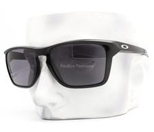 Oakley Sunglasses Sylas Polished Black Prizm Gray OO9448-0157 with Pouch