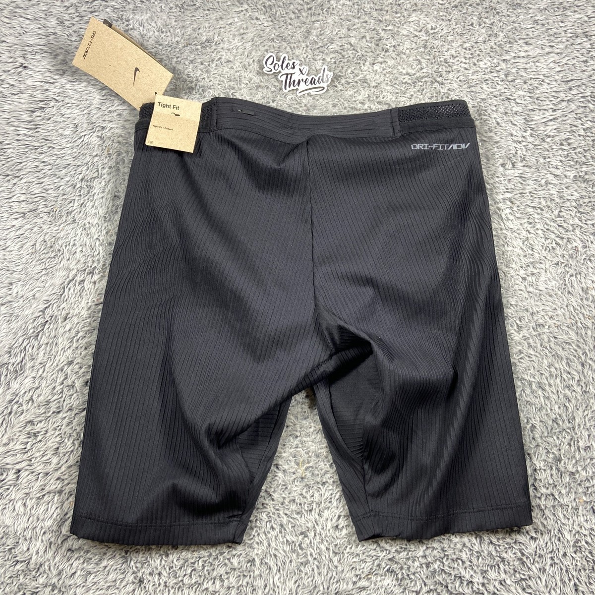 Nike AeroSwift Dri-FIT ADV Running 1/2 Length Tights Size Medium