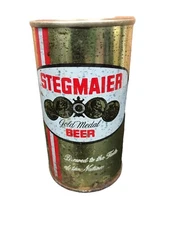 Vintage Stegmaier Gold Medal Beer Can Empty Pennsylvania Brewery Collectible